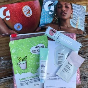 Glossier Mint Balm Dot Com Bundle